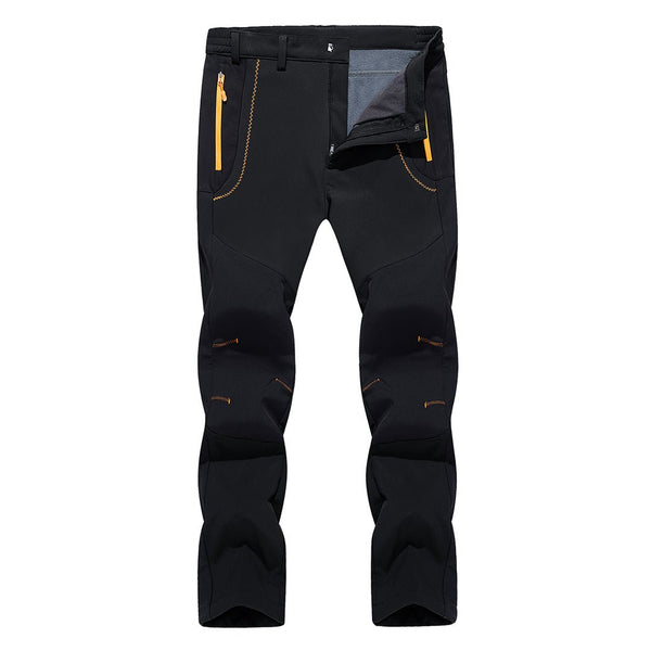Mens Classic Black Rock Multi Pockets Clubwear Cool Cargo Casual Jogger  Pants
