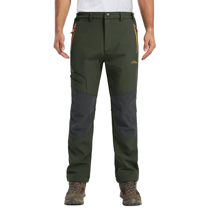 Men's Outdoor Water Repellent Soft Shell Pants - Fall Winter 2022