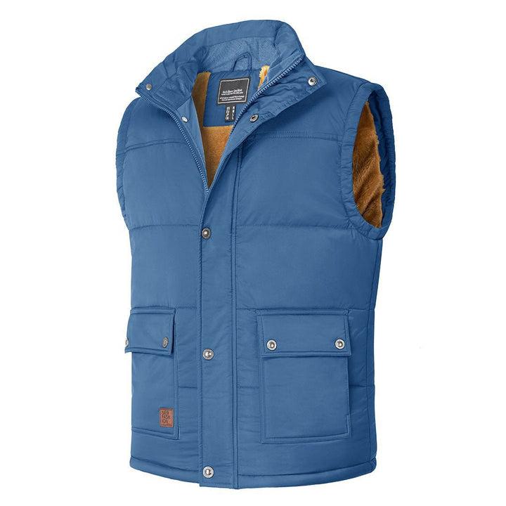 Men's Outerwear Vests with Fleece Liner Hiking Jacket - Fall Winter 2022