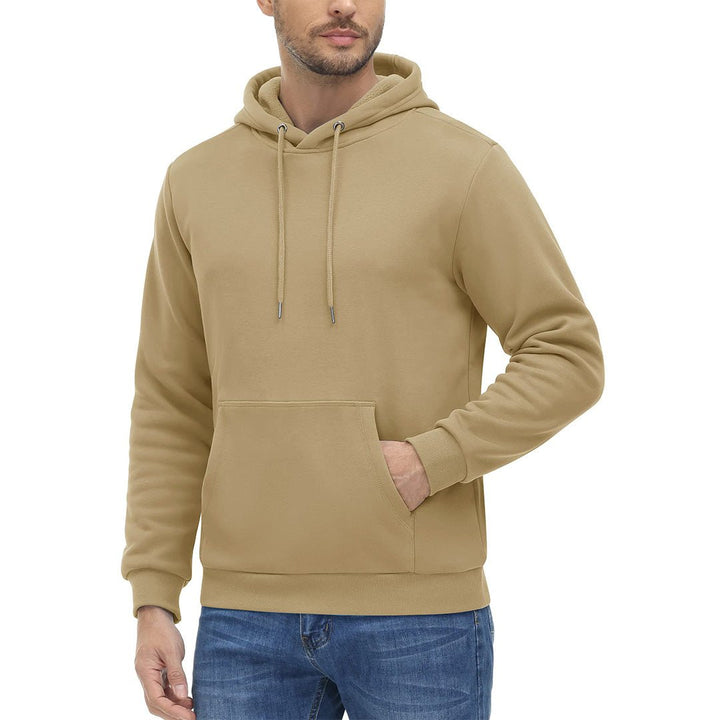 Men's Pullover Fleece Hoodie Cotton Casual Lightweight Sweatshirt - Fall Winter 2022