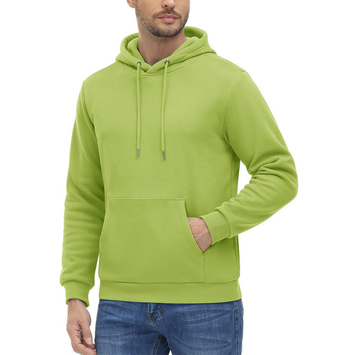 Men's Pullover Fleece Hoodie Cotton Casual Lightweight Sweatshirt - Fall Winter 2022