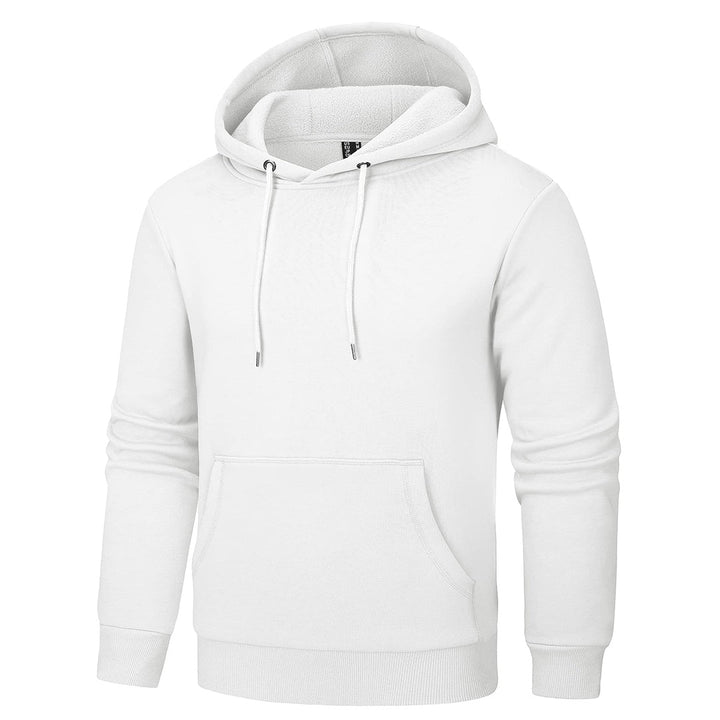 Men's Pullover Fleece Hoodie Cotton Casual Lightweight Sweatshirt - Fall Winter 2022