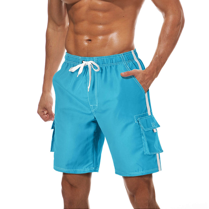 Men's Quick Dry Bathing Trunks Beach Shorts -