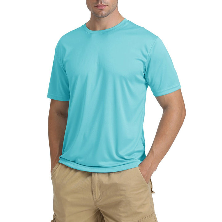 Men's Quick-Dry Sun Protection Rash Guard T-Shirts - Men's Sun Protective Shirts