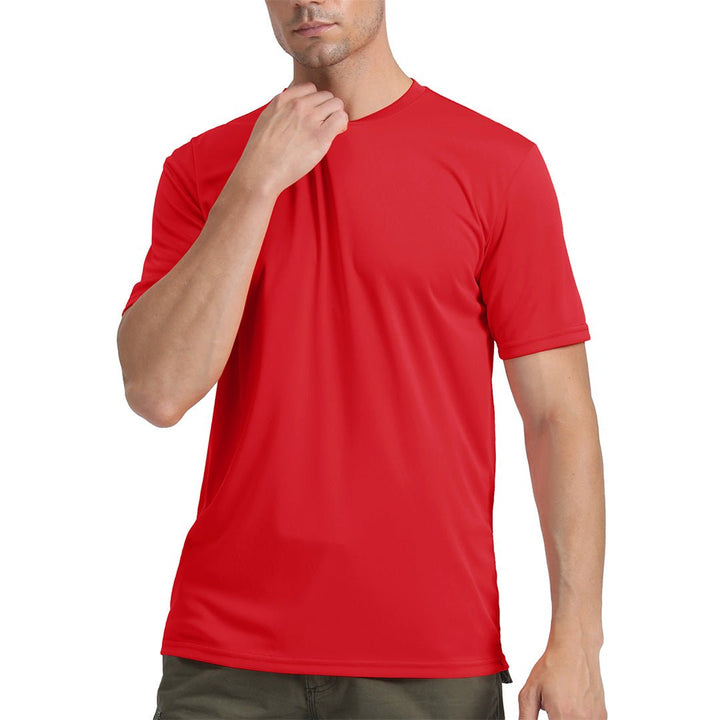 Men's Quick-Dry Sun Protection Rash Guard T-Shirts - Men's Sun Protective Shirts