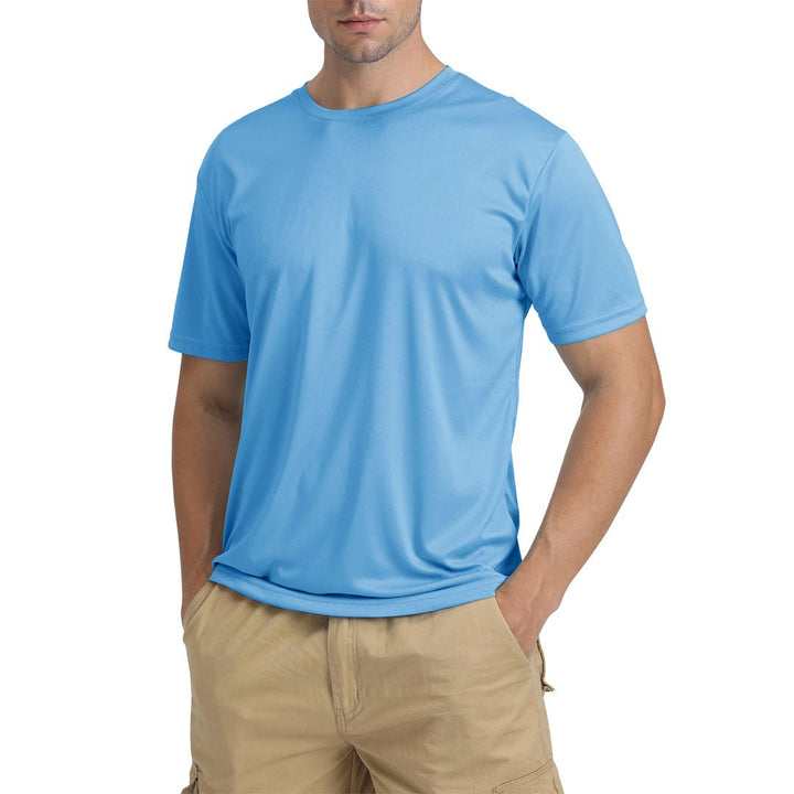 Men's Quick-Dry Sun Protection Rash Guard T-Shirts - Men's Sun Protective Shirts