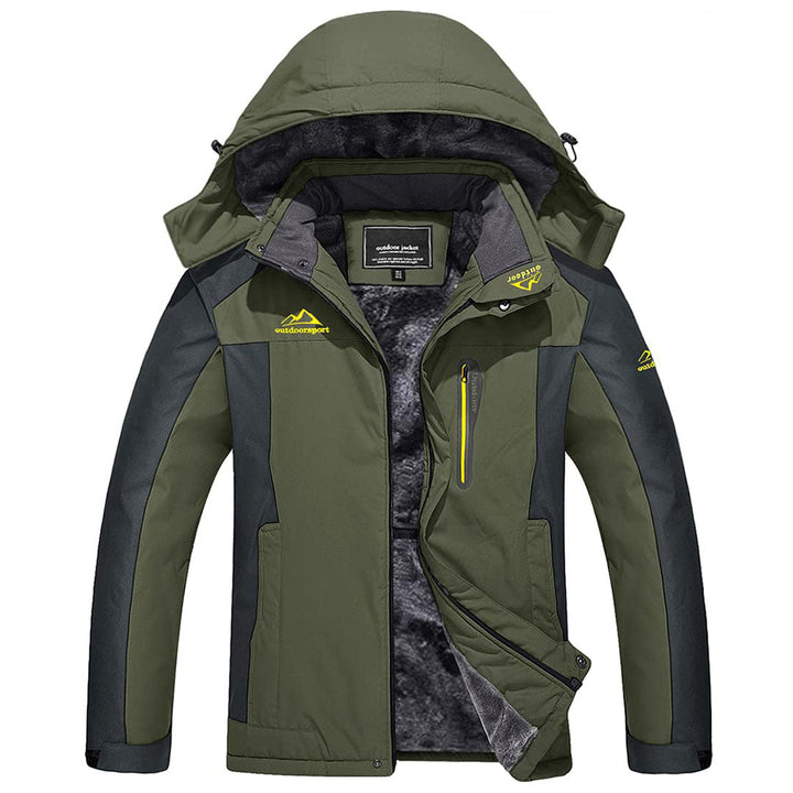 Lixada Men's Windproof Fleece Jacket Winter Outdoor Sport Waterproof Ski  Jacket Coat Camping Hiking Running