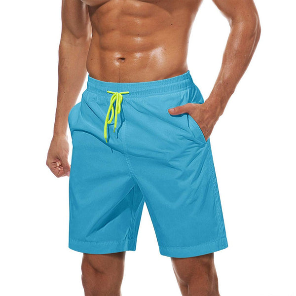 Men's Summer Quick-Dry Swim Bathing Trunks Shorts - Men's Beach Shorts