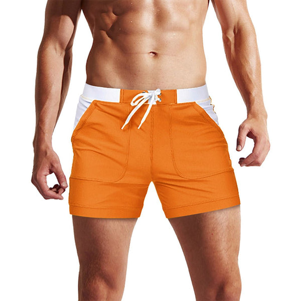 Men's Swim Trunks with Mesh Liner Quick Dry Beach Shorts - Men's Beach Shorts