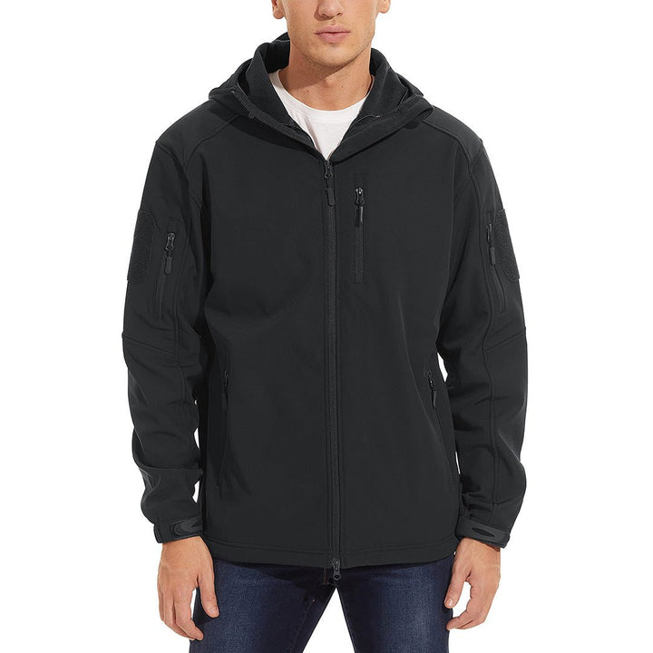 Men's Tactical Jacket with Hood Softshell Coat - Fall Winter 2022