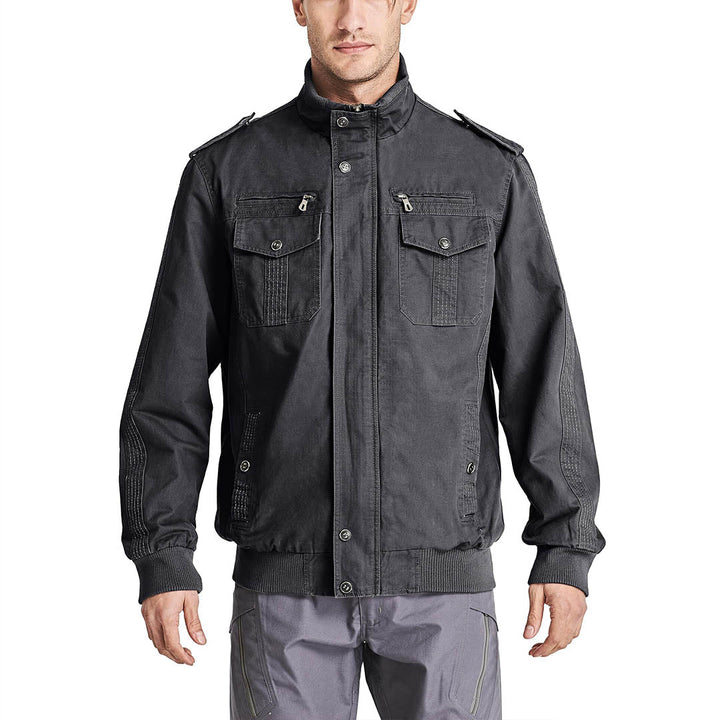 Men's Tactical Military Cargo Bomber Working Jackets - Fall Winter 2022