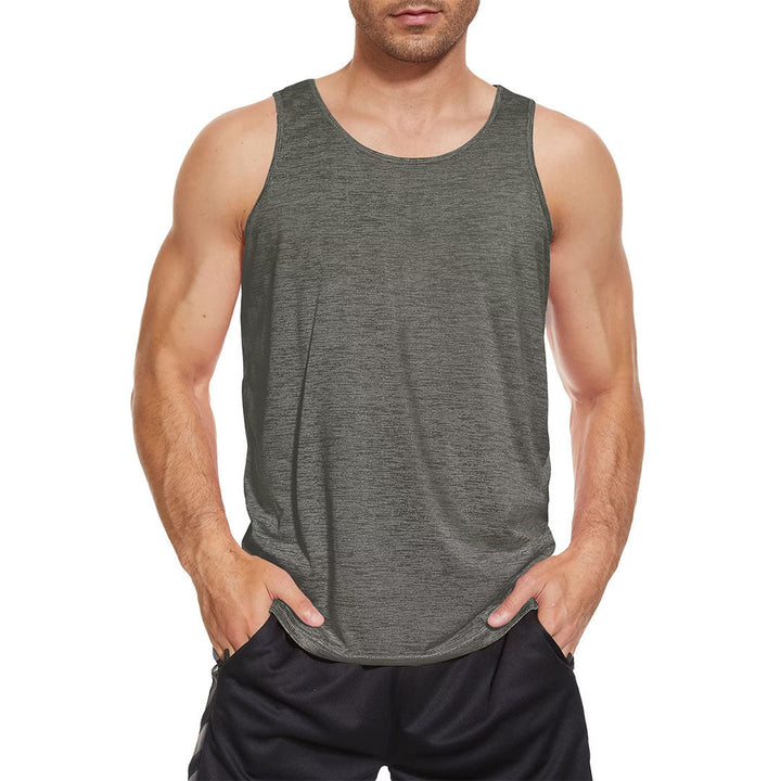 Men's Tank Tops Quick Dry Sleeveless Workout T-shirts - Men's Hiking Clothing