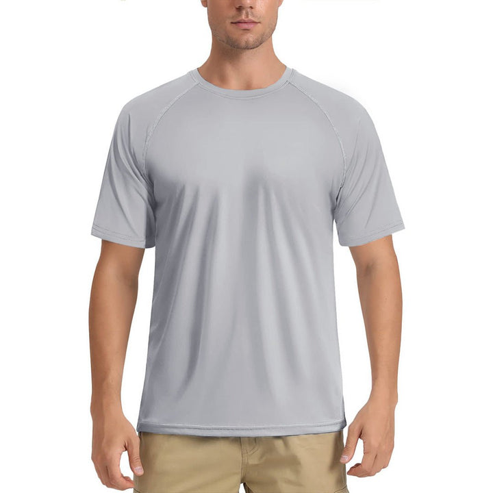 Men's UPF 50+ Breathable Quick-Dry Outdoor Swim T-Shirt - Men's T-shirts