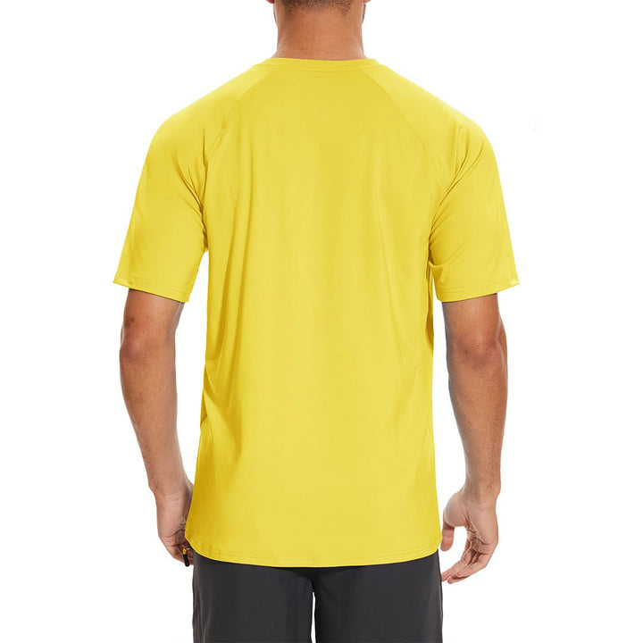 Men's UPF 50+ Breathable Quick-Dry Outdoor Swim T-Shirt - Men's T-shirts