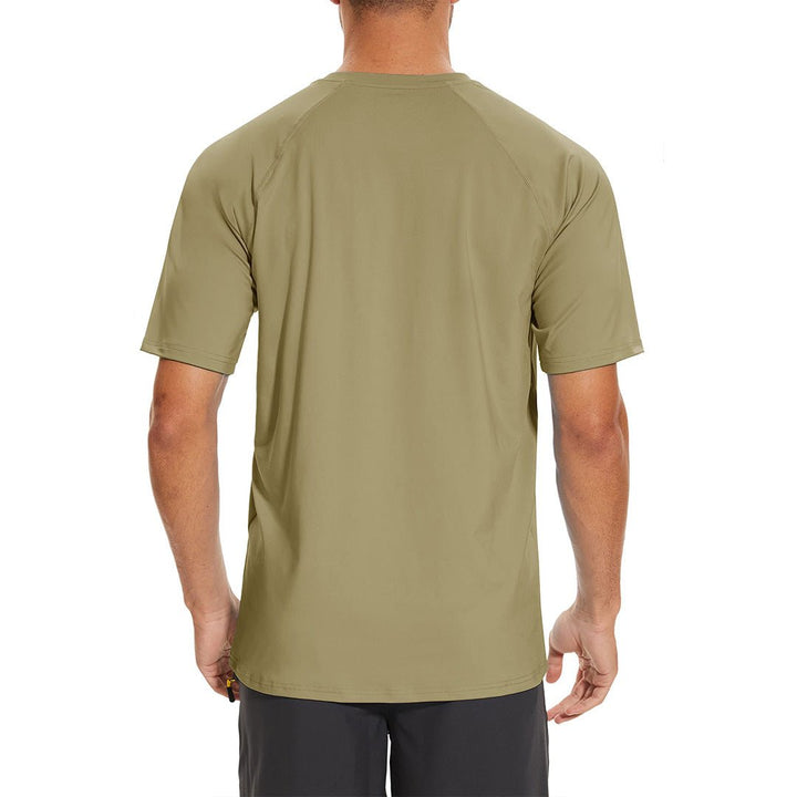 Men's UPF 50+ Breathable Quick-Dry Outdoor Swim T-Shirt - Men's T-shirts