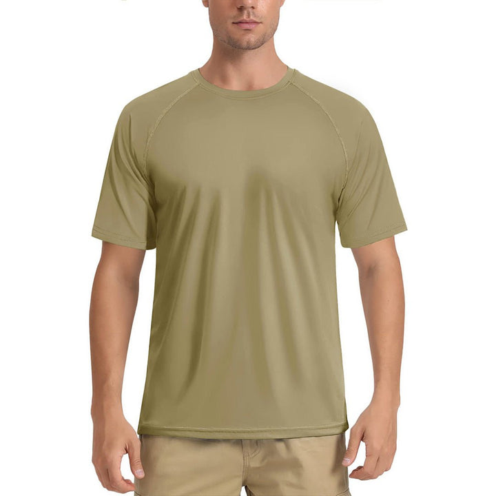 Men's UPF 50+ Breathable Quick-Dry Outdoor Swim T-Shirt - Men's T-shirts