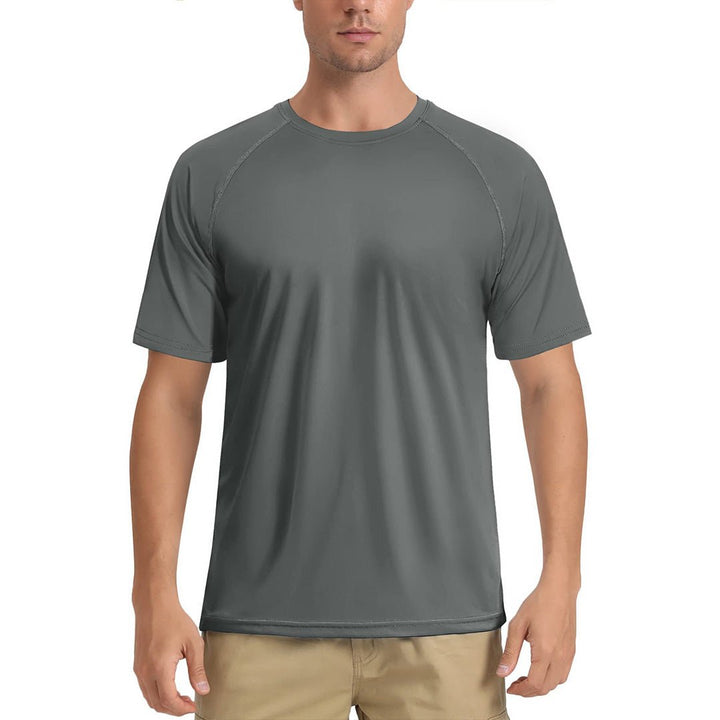 Men's UPF 50+ Breathable Quick-Dry Outdoor Swim T-Shirt - Men's T-shirts