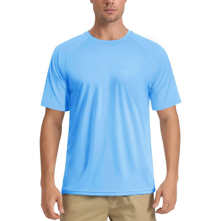 Men's UPF 50+ Breathable Quick-Dry Outdoor Swim T-Shirt - Men's T-shirts