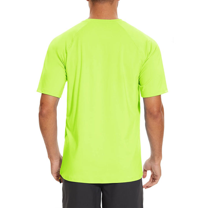 Men's UPF 50+ Breathable Quick-Dry Outdoor Swim T-Shirt - Men's T-shirts