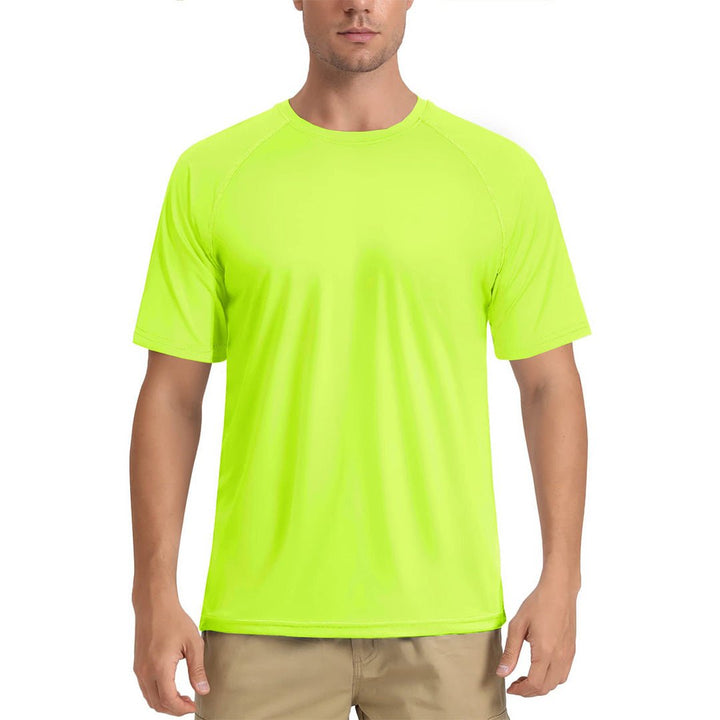 Men's UPF 50+ Breathable Quick-Dry Outdoor Swim T-Shirt - Men's T-shirts