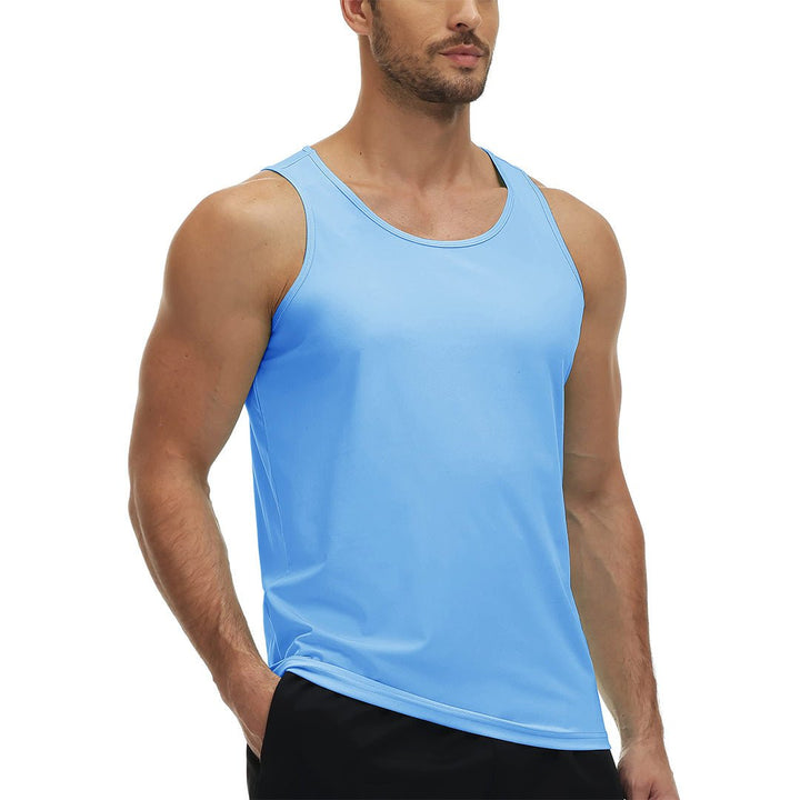 Men's UPF 50+ Quick Dry Lightweight Running Tank Tops - Men's Running Shirts