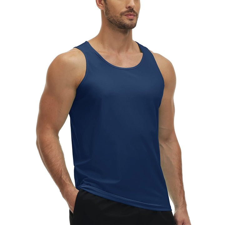 Men's UPF 50+ Quick Dry Lightweight Running Tank Tops - Men's Running Shirts