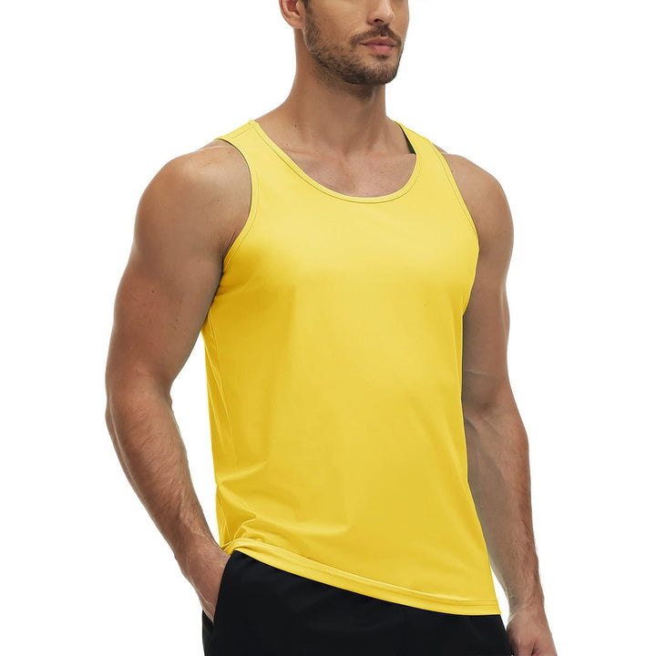 Men's UPF 50+ Quick Dry Lightweight Running Tank Tops - Men's Running Shirts