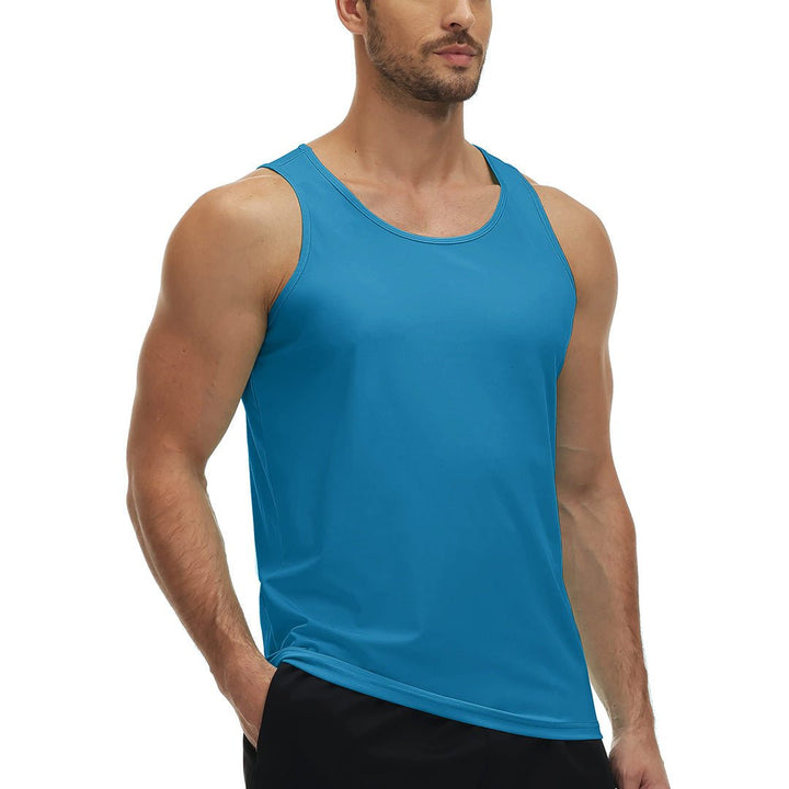 Men's UPF 50+ Quick Dry Lightweight Running Tank Tops - Men's Running Shirts