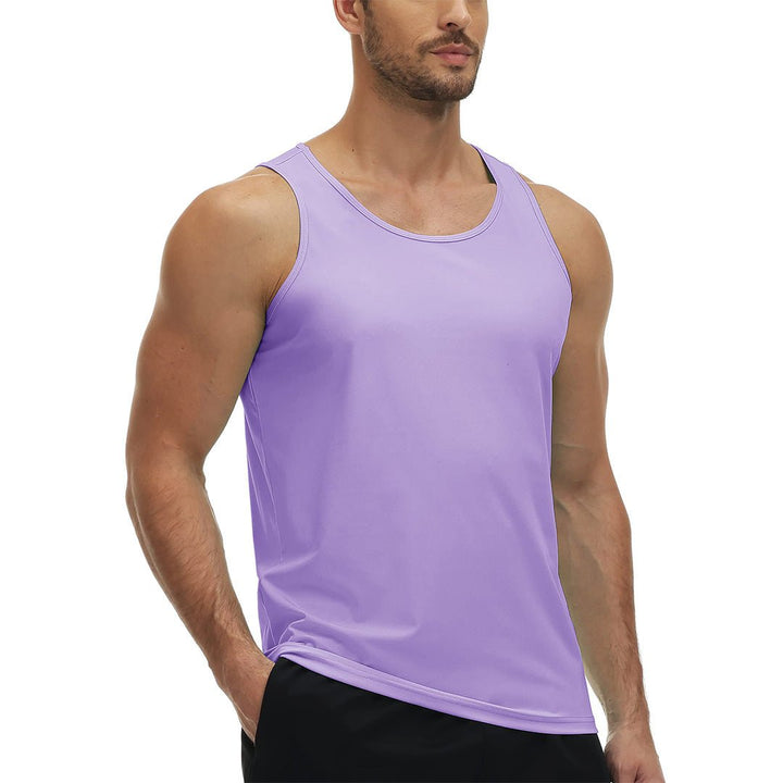 Men's UPF 50+ Quick Dry Lightweight Running Tank Tops - Men's Running Shirts