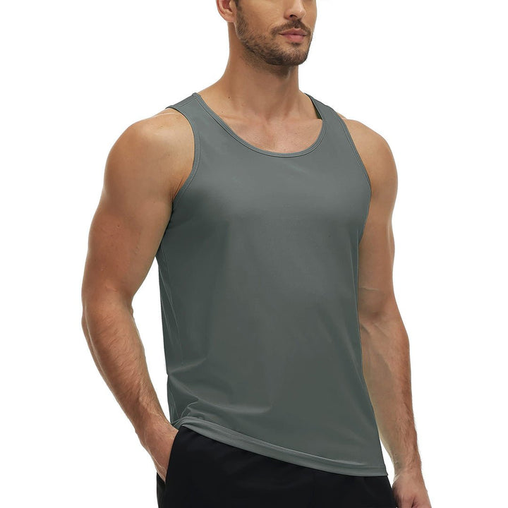 Men's UPF 50+ Quick Dry Lightweight Running Tank Tops - Men's Running Shirts