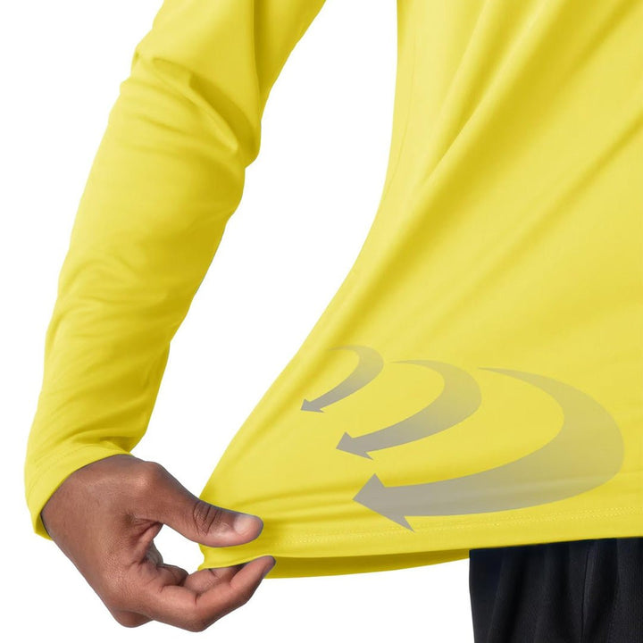 Men's UPF 50+ UV Protection Quick Dry Long Sleeve Shirt - Men's Running Shirts