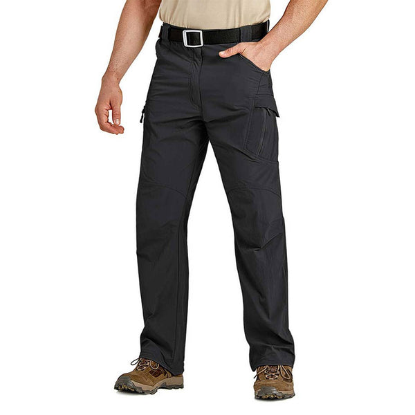 TACVASEN-Pantalon Chaud avec Poches Zippées pour Homme