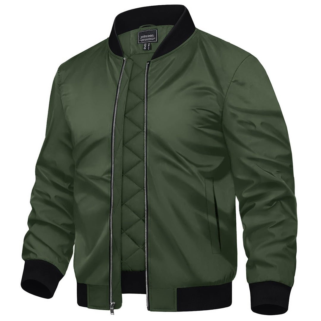 Windproof shop bomber jacket