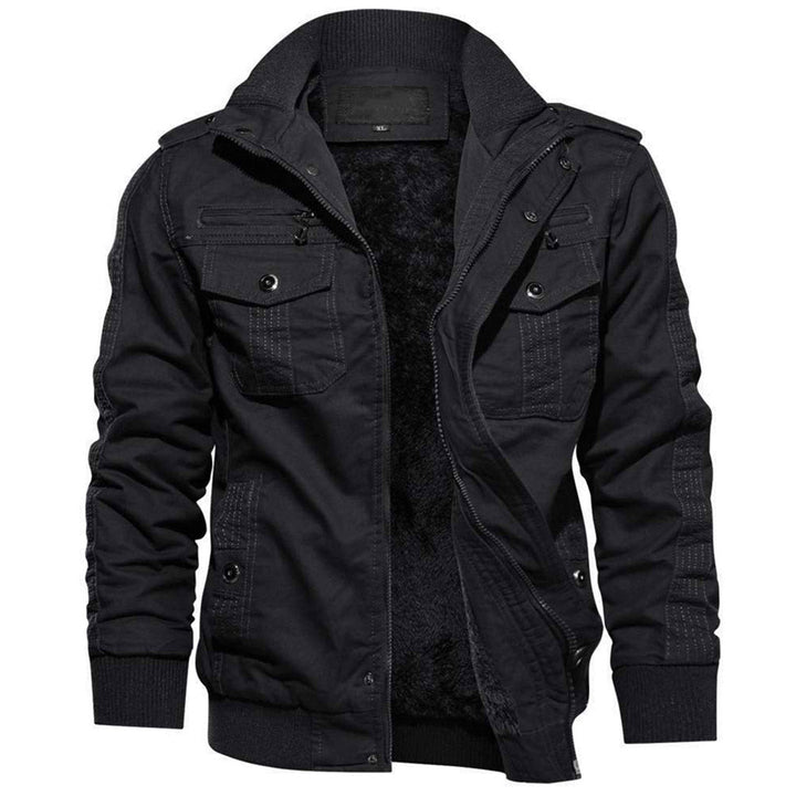 Men's Winter Cotton Coat Cargo Bomber Jacket - Fall Winter 2022