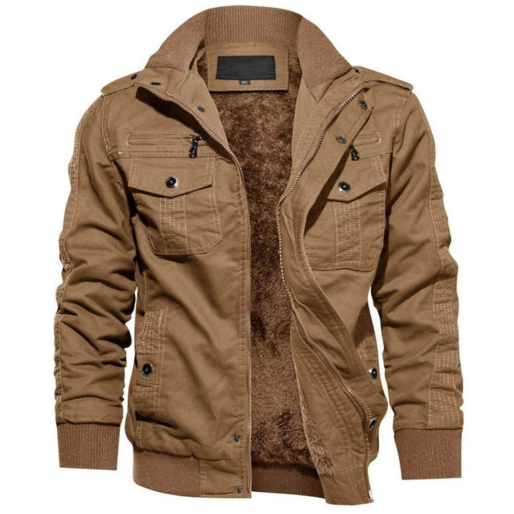 Men's Winter Cotton Coat Cargo Bomber Jacket - Fall Winter 2022