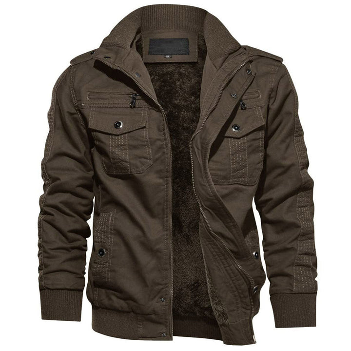 Men's Winter Cotton Coat Cargo Bomber Jacket - Fall Winter 2022