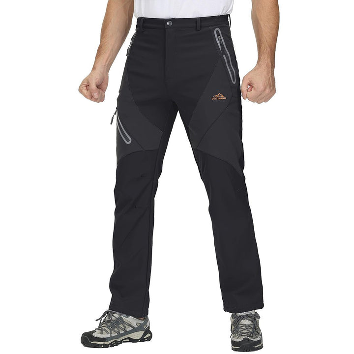 Men's Winter Fleece Lining Sports Cargo Pants - Men's Cargo Pants