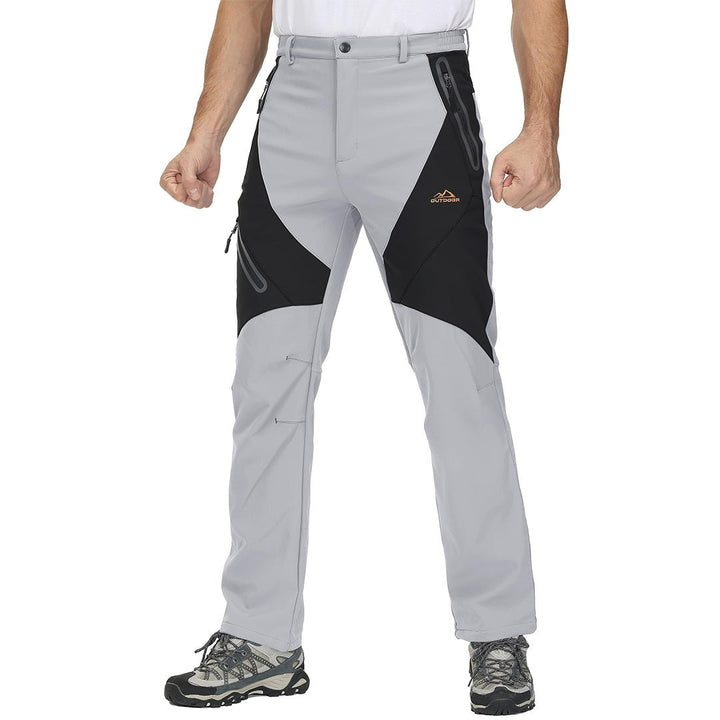 Men's Winter Fleece Lining Sports Cargo Pants - Men's Cargo Pants