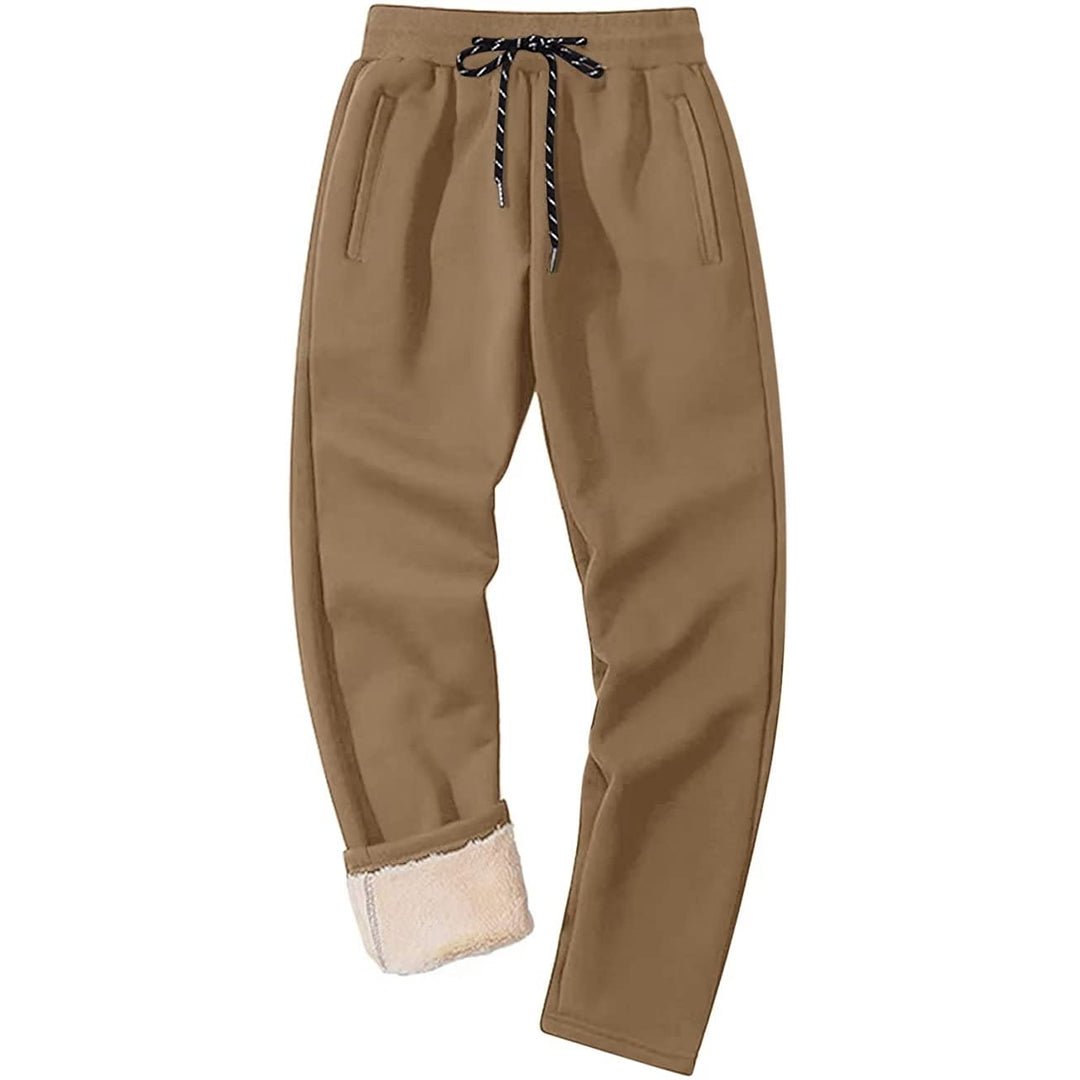 Men's sherpa lined on sale sweatpants