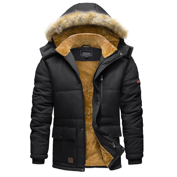 Men's Winter Jacket with Hood Snow Ski Coat - Fall Winter 2022