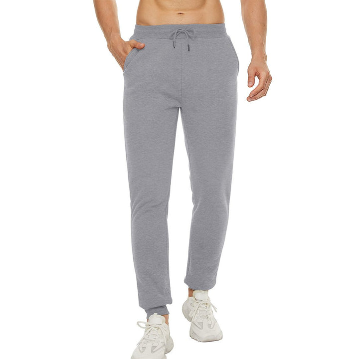 Men's winter long fleece lined jogging with pockets sweatpants - Fall Winter 2022