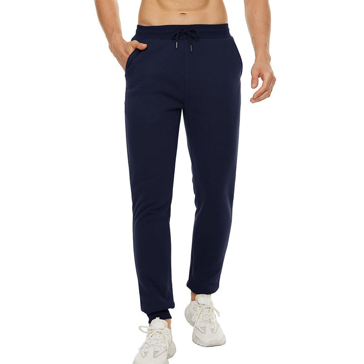 Men's winter long fleece lined jogging with pockets sweatpants - Fall Winter 2022