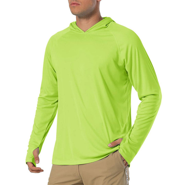 Sun Protective Athletic Rash Guard Shirts - Men's Running Shirts