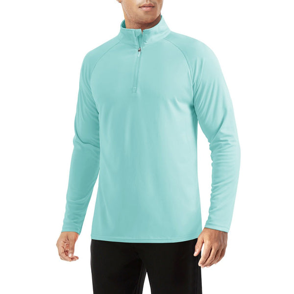 Sun Protective Quick-Dry Stand Collar UV Shirts - Men's Running Shirts