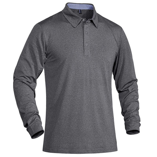 TACVASEN Quick-Dry 3 Buttons Performance Golf Polo T-Shirt - Men's Flash Sale