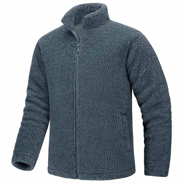 TACVASEN Men's Fleece Full-Zip Jacket - Men's Coats