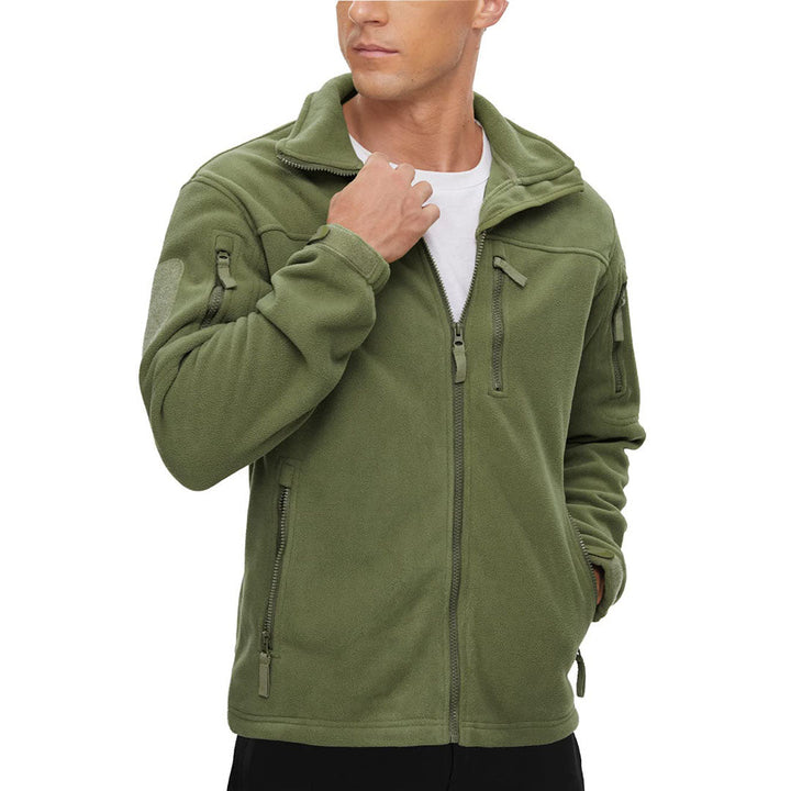 TACVASEN Men's Tactical Jackets Full Zip Coat with Multi Pockets - Fall Winter 2022