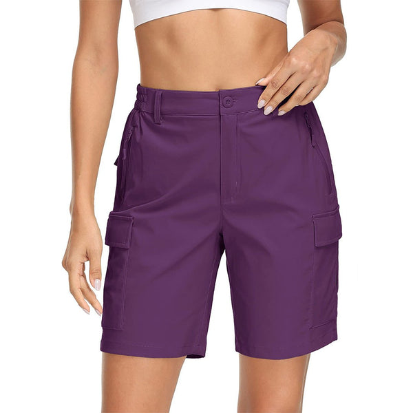 TACVASEN Women's Hiking Cargo Quick-Dry Shorts - Women's Shorts