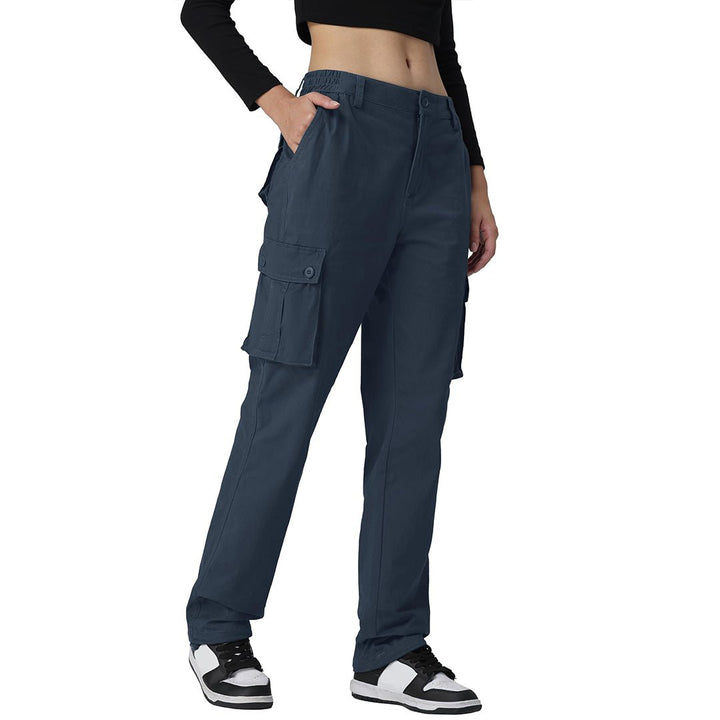 Women's 6 Multiple Pockets Cargo Pants - Women's Pants