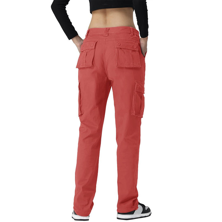 Women's 6 Multiple Pockets Cargo Pants - Women's Pants